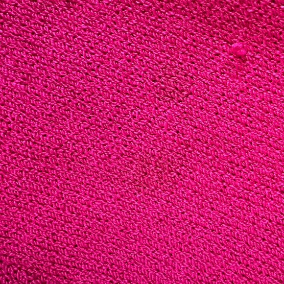 Vintage 1980's St. John Knits Fuschia Sweater - Picture 5 of 7